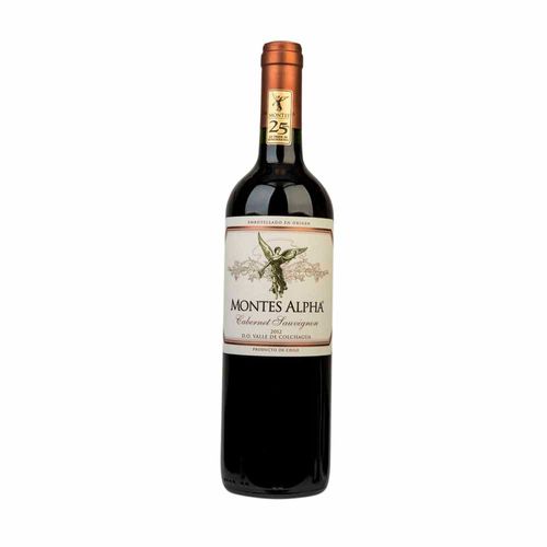 Vino MONTES ALPHA Cabernet Sauvignon M Botella 750ml