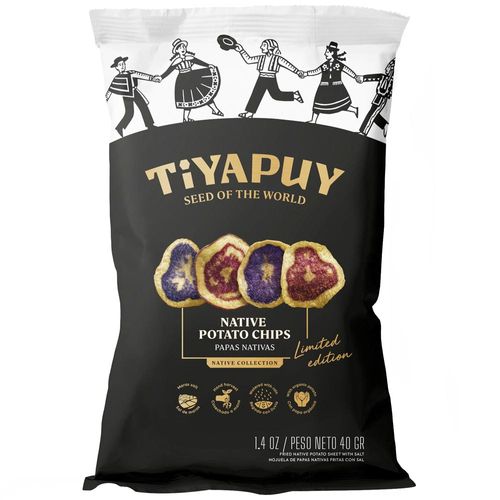 Hojuelas de Papas Nativas TIYAPUY Mix Fritas Bolsa 40g