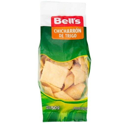 Piqueo BELL'S Chicharrón de Trigo Salado Bolsa 50g