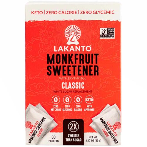 Endulzante Natural LAKANTO Classic Sweetener Caja 30un