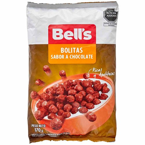 Bolitas de Chocolate BELL'S Bolsa 170g