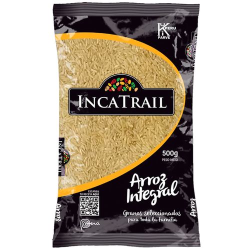 Arroz Integral Riso INCATRAIL Bolsa 500g