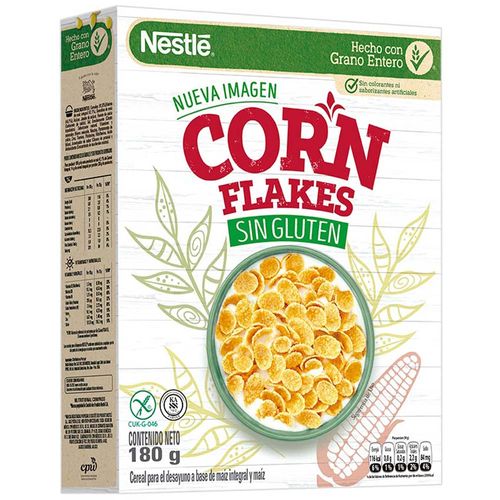 Cereal NESTLE CORN FLAKES Caja 180g