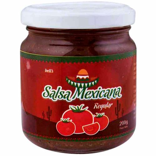 Salsa BELL'S Mexicana Frasco 200g
