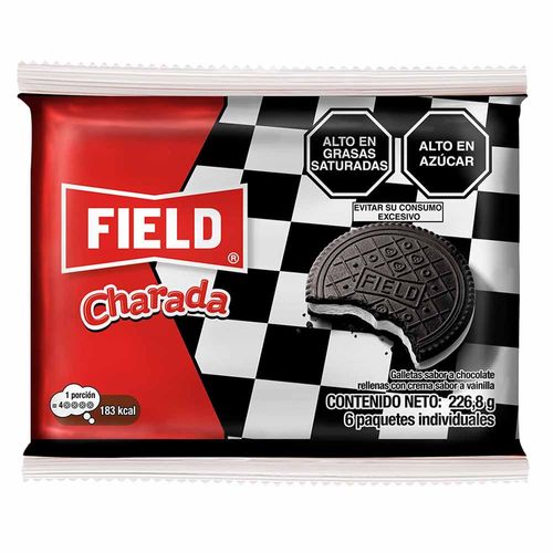 Galletas FIELD Charada Sixpack Paquete 226.8g
