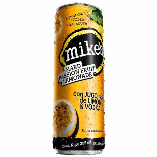 Vodka MIKE'S Hard Passion Fruit Lata 355ml