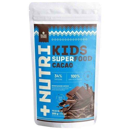 Batido Kids NUTRISHAKE Superfood Cacao Doypack 200g