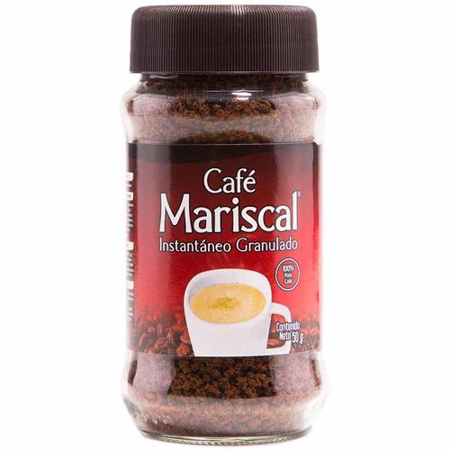 Café Instantáneo Granulado MARISCAL Frasco 50g