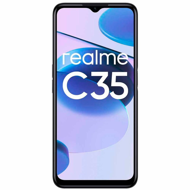 Smartphone REALME C35 4GB 128GB TRIPLE 50MP+2MP+VGA Glowing Black