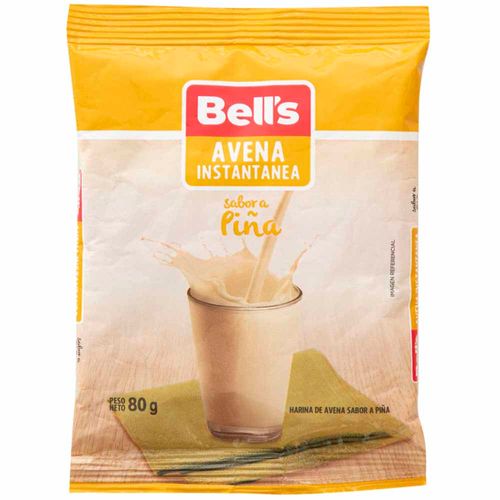 Harina de Avena BELL'S Piña Bolsa 80g