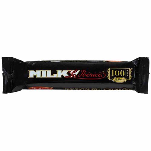 Chocolate LA IBÉRICA MILKY De leche en barra Envoltura 50Gr