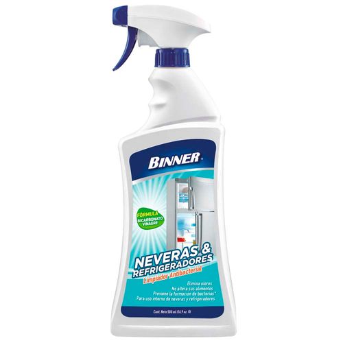 Limpiador Antibacterial BINNER Neveras y Refrigeradores BT X 500 ML