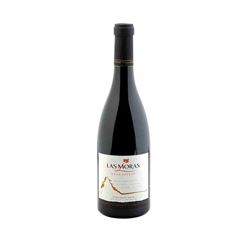 Vino LAS MORAS Gran Syrah Botella 750ml