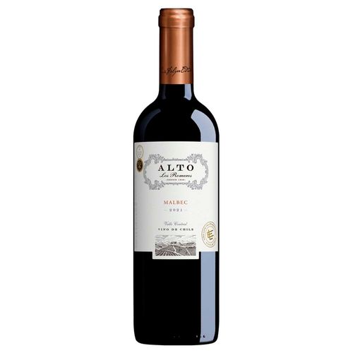 Vino ALTO LOS ROMEROS Malbec Botella 750ml