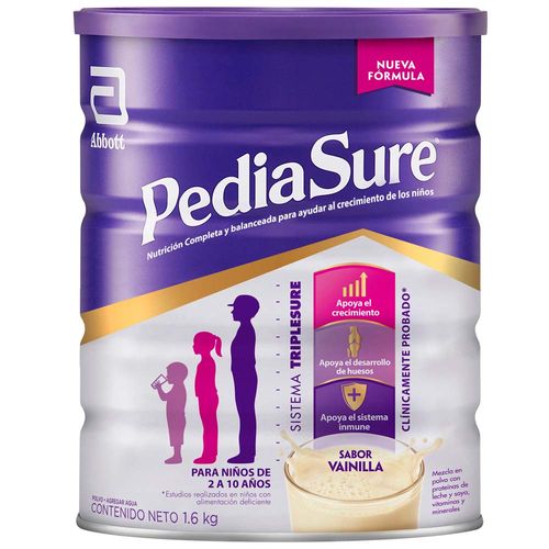 Suplemento Nutricional PEDIASURE Vainilla Lata 1.6Kg