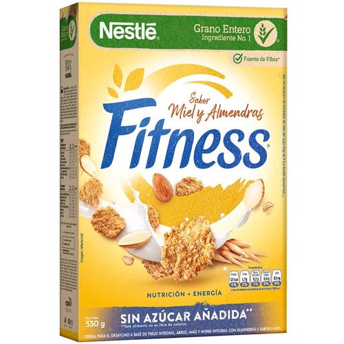 Cereal NESTLÉ Fitness Miel Almendra Caja 330g