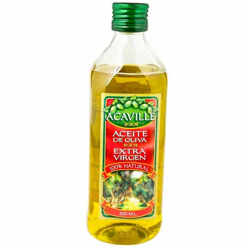 Aceite de Oliva ACAVILLE Extra Virgen Botella 500ml