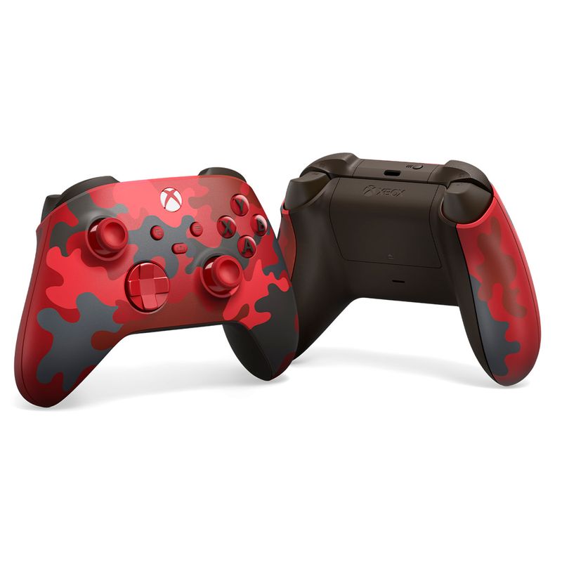 Mando-Xbox-Wireless-Camuflado-Rojo-Daystrike-Xbox-Serie-XOne-One-S