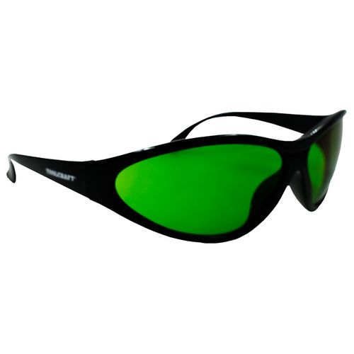 Lentes de Seguridad Deportivos Color Verde Espejo Toolcraft TC4267