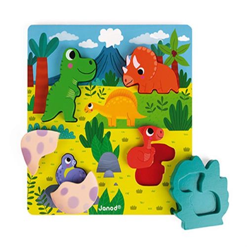 Chunky puzzle Busca y encuentra Dinosaurios
