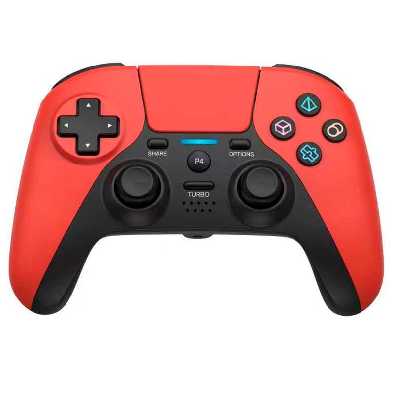 Mando-para-PS4-Rojo-Negro-Alta-Calidad-Alternativo-diseño-p5