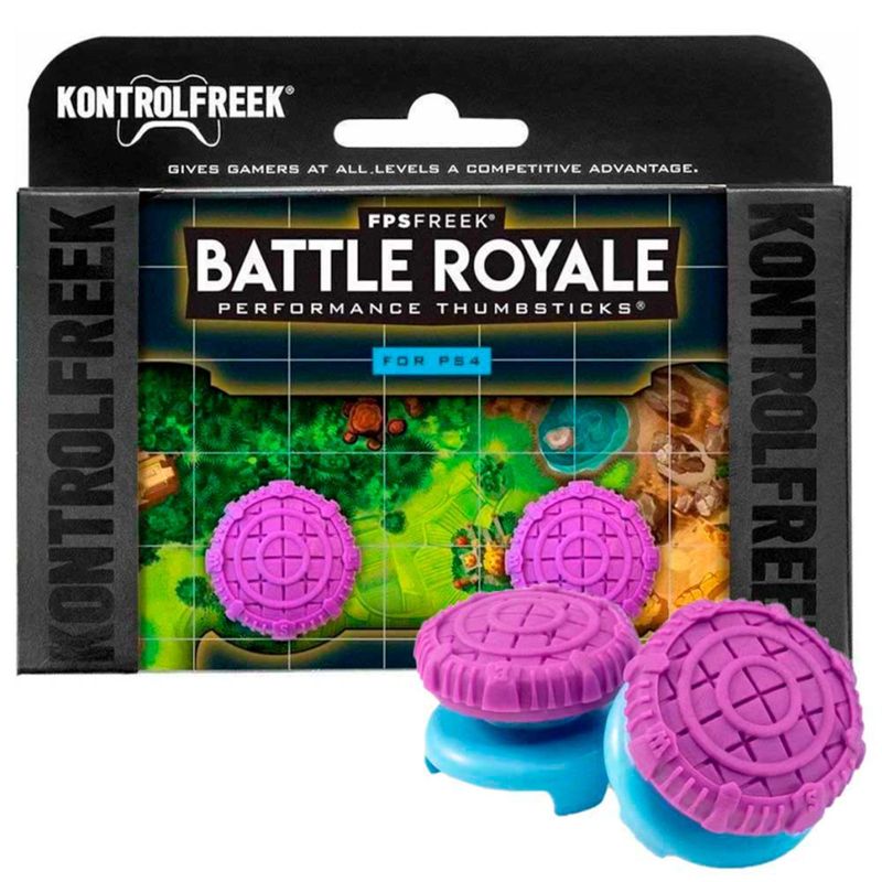 KontrolFreek-Battle-Royale-para-Mando-PS4-PS5-Precision-Grips-Violeta