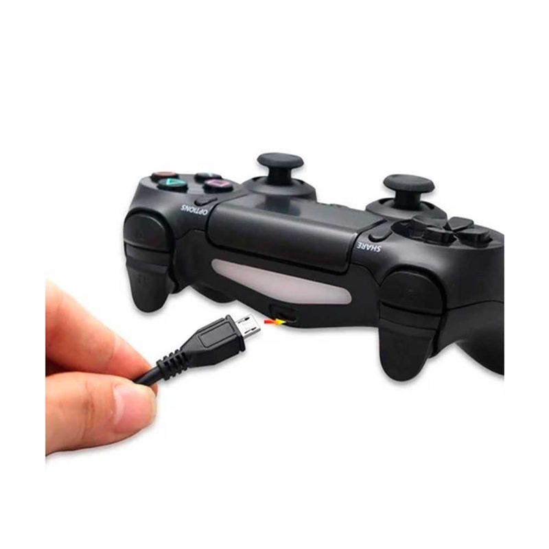 CABLE USB CARGADOR DE MANDO PS4 - TIENDA GAMING PERÚ