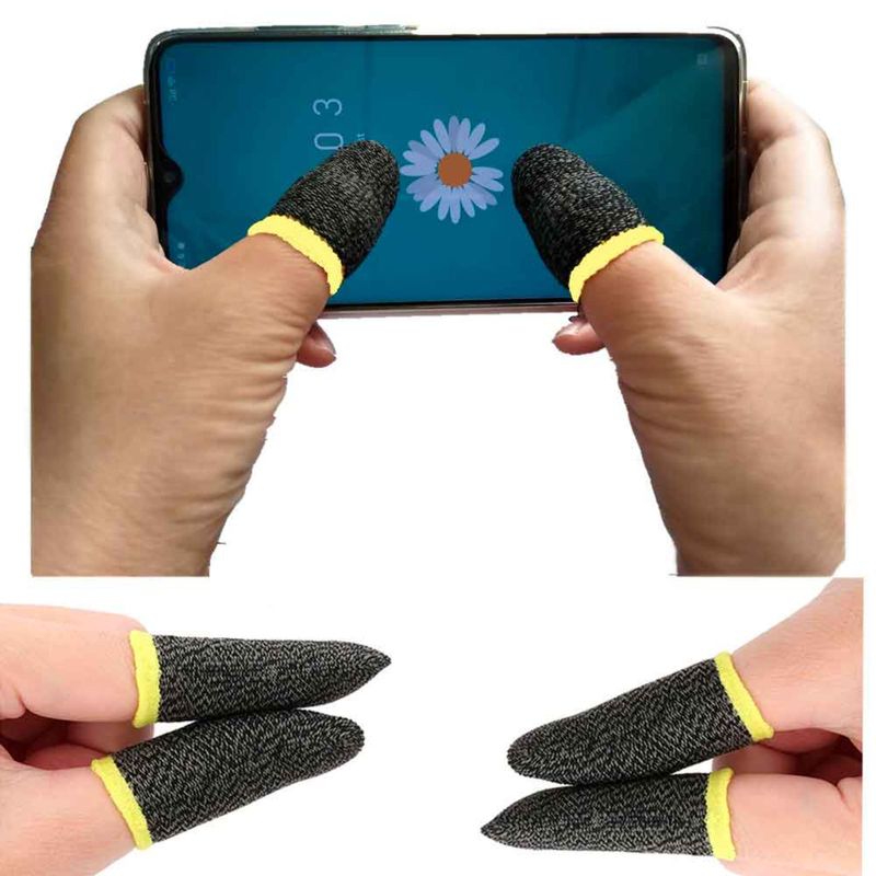 Pack-4-und-Guantes-Gamer-para-dedo-Disparador-Celular-dedal-Antisudor