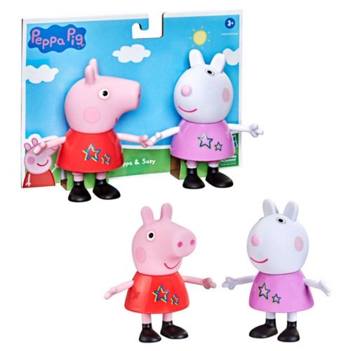 Pack De 2 Figuras Divertidas Peppa Pig F3655