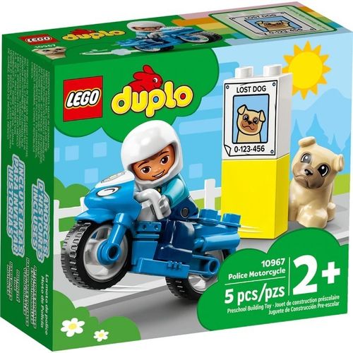 Lego Duplo 10967 MOTO DE POLICIA