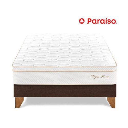 Cama Europea Royal Prince king  - Chocolate