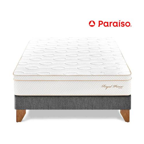 Cama Europea Royal Prince 1.5 Plazas - Acero