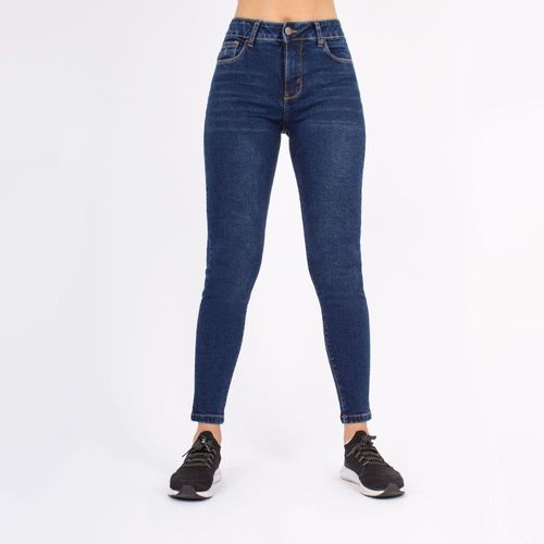 Jean Kayra Poblet Mujer Skinny 3 A Azul Oscuro