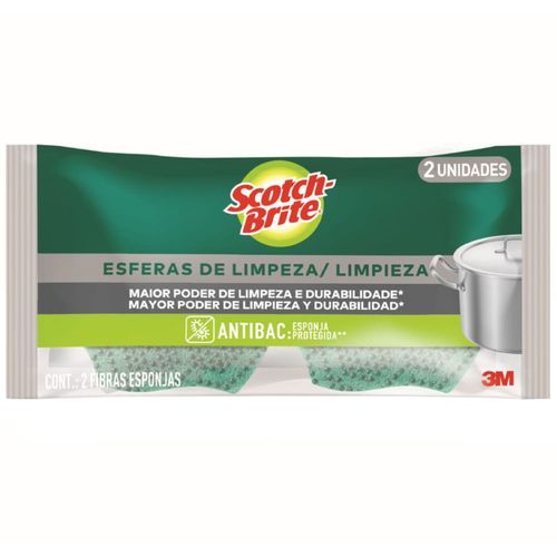 Esponja SCOTCH BRITE Esferas de Limpieza