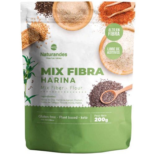 Harina Mix Fibra NATURANDES Doypack 200g