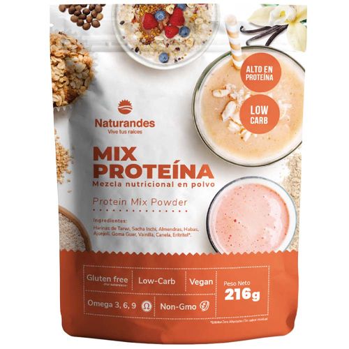 Harina Mix Proteína NATURANDES Doypack 216g