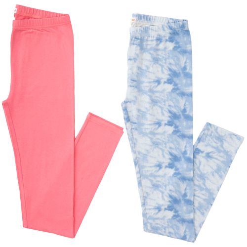 Pantalón Leggin Pac x 2 Col. 2 EUREKA Teen Niña Algodón Rosado