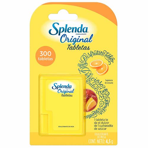 Endulzante SPLENDA Display 300 Tabletas