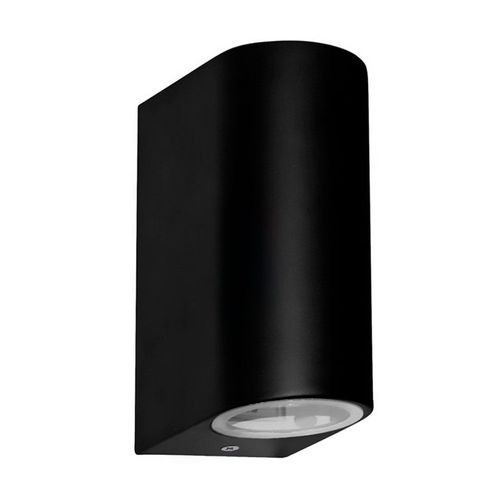 Aplique exterior Gu10x2 Ip65 Negro