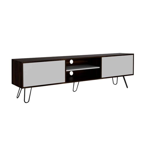 Mesa para tv 80" Vassel color Habano