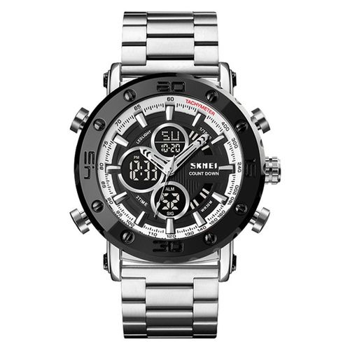 Reloj Análogo-Digital para Hombre 1636SIBK Plata