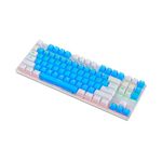 Teclado-mecanico-K400-con-RGB---Azul-y-Blanco