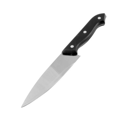 Cuchillo de cocina negro mango de plástico 20 cm - Wolfox WF1714