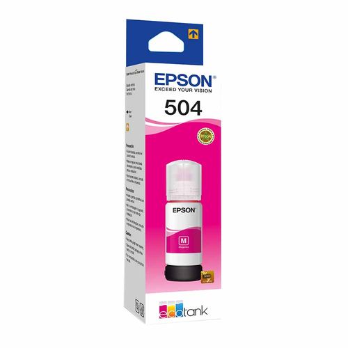 Tinta en Botella EPSON 504 Magenta