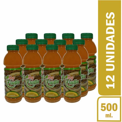 Concentrado de Maracuyá SOY FRUTTA (X12) PACK BOT 500 ml