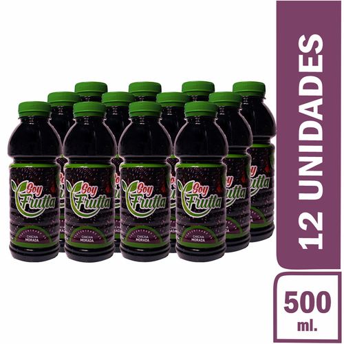 Concentrado de Chicha Morada SOY FRUTTA (X12) PACK BOT 500 ml