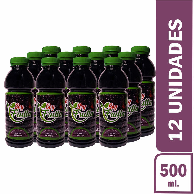 Concentrado-de-Chicha-Morada-SOY-FRUTTA--X12--PACK-BOT-500-ml-