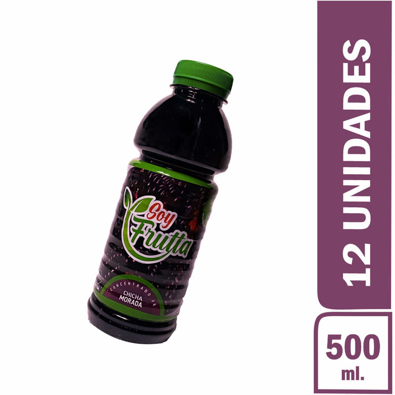 Concentrado-de-Chicha-Morada-SOY-FRUTTA--X12--PACK-BOT-500-ml-