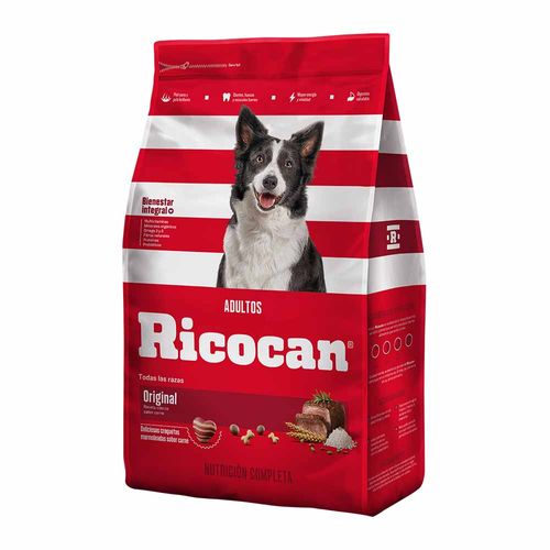 Comida para Perros RICOCAN Adultos Todas las Razas Original Bolsa 3Kg