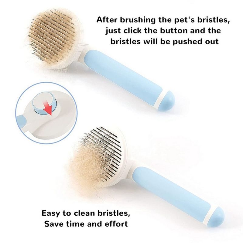 Cepillo-removedor-de-pelo-para-Mascotas-Azul
